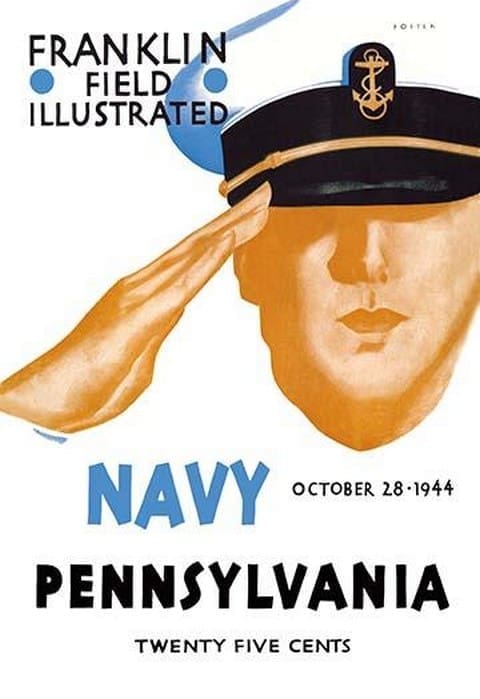 Navy vs. Pennslyvania - Art Print