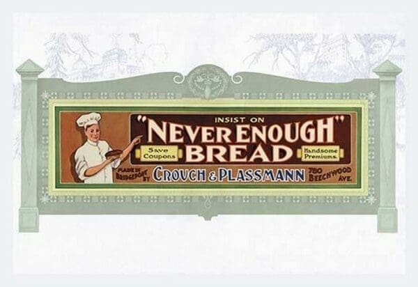 Never Enough Bread - Art Print