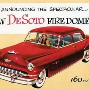 New DeSoto Firedome 8 - Art Print