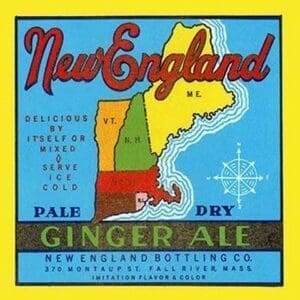 New England Pale Dry Ginger Ale - Art Print