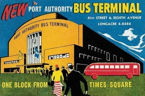 New Port Authority Bus Terminal - Art Print