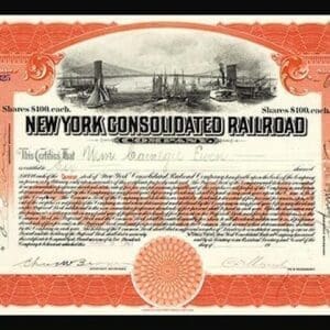 New York Consolidated Railroad Company - Art Print