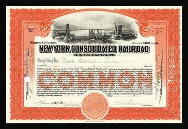 New York Consolidated Railroad Company - Art Print