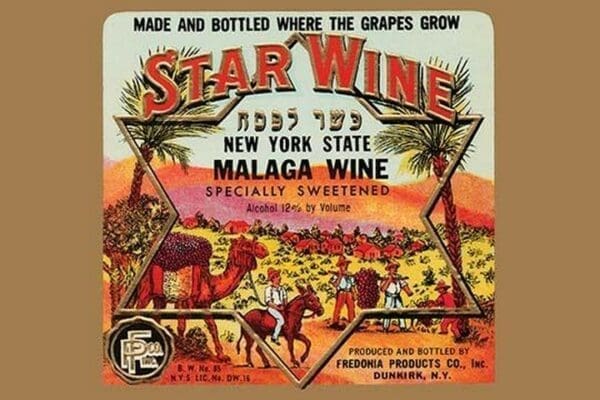 New York State Malaga Wine - Art Print