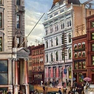 New York Stock Exchange by Charles Hart - Art Print