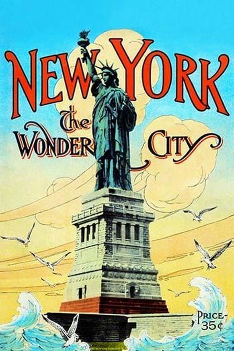 New York; The Wonder City by Irving Underhill #2 - Art Print