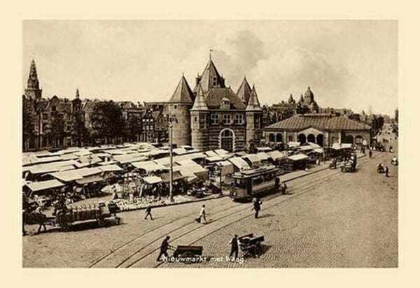 Nieuwmarkt met Waag