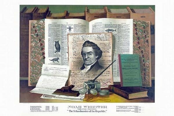 Noah Webster - Schoolmaster of the Republic - Art Print