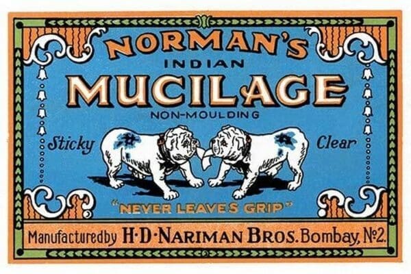 Norman's Indian Mucilage - Art Print