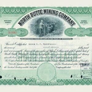 North Butte Mining Company - Art Print