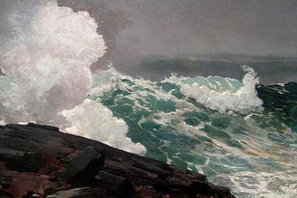 Northeaster by Winslow Homer - Art Print