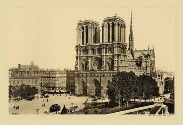 Notre-Dame (Fore Front) - Art Print