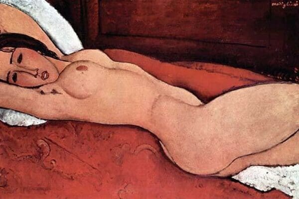 Nude by Amadeo Modigliani - Art Print