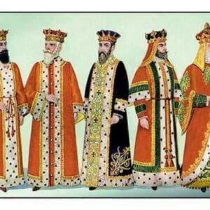 Odd Fellows: Costumes for King Saul - Art Print