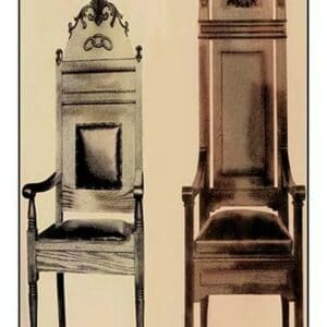 Odd Fellows: Small Size Chairs - Art Print