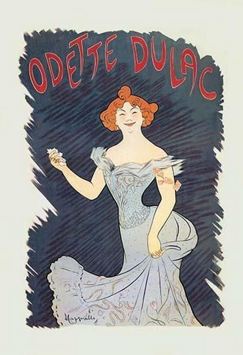 Odette Dulac by Leonetto Cappiello - Art Print