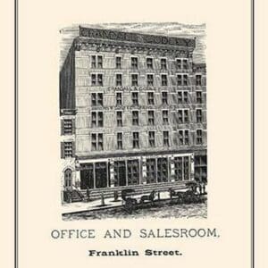 Office & Salesroom of Crandall & Godley - Art Print