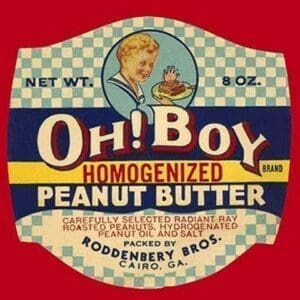 Oh! Boy Homogenized Peanut Butter - Art Print