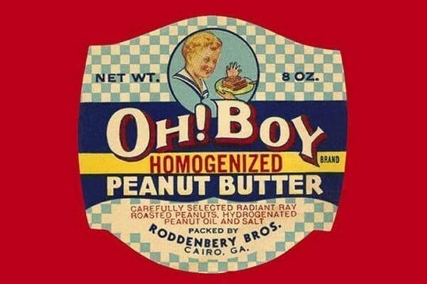 Oh! Boy Homogenized Peanut Butter - Art Print