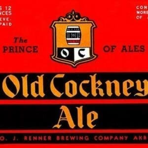 Old Cockney Ale - Art Print