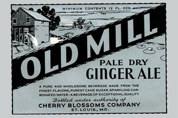 Old Mill Pale Dry Ginger Ale - Art Print