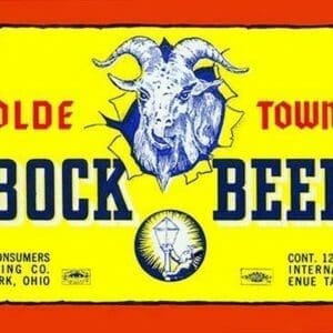 Olde Towne Bock Beer - Art Print