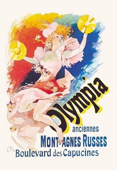 Olympia Anciennes by Jules Cheret - Art Print