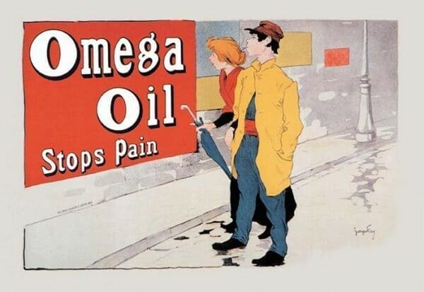 Omega Oil by G. Fay - Art Print