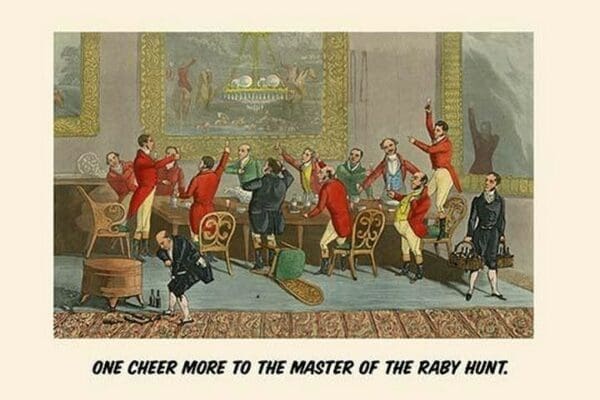 One Cheer More to the Master of the Raby Hunt by Henry Alken - Art Print