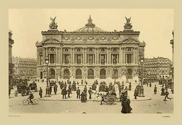 Opera-House by Helio E. LeDeley - Art Print