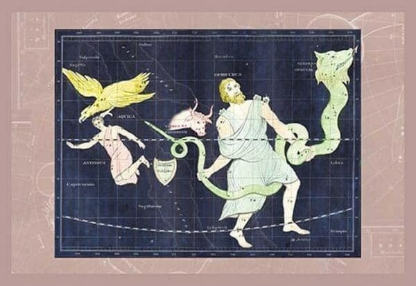 Ophiuchus and Serpens - Art Print