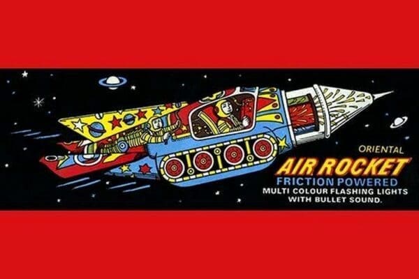 Oriental Air Rocket - Art Print