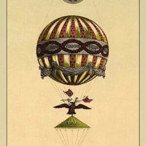 Ornate Balloon - Art Print