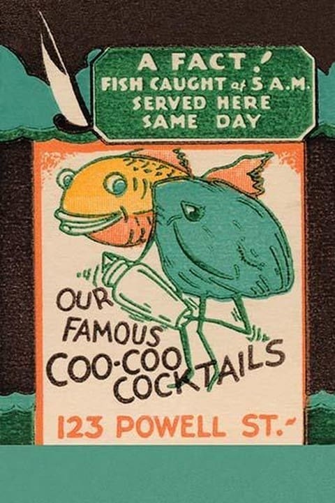 Our Famous Coo-Coo Cocktails - Art Print