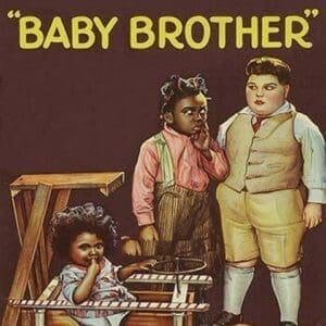 Our Gang Comedy - Baby Brother - Art Print