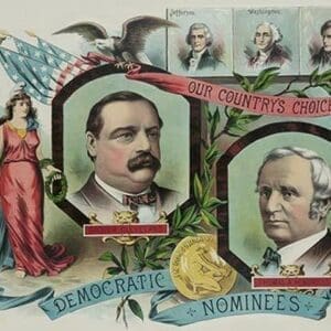 Our country's choice--Democratic nominees by Continental Publishing - Art Print