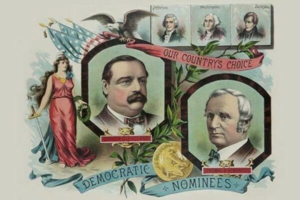 Our country's choice--Democratic nominees by Continental Publishing - Art Print