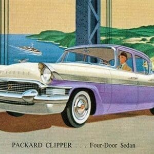 Packard Clipper - Four Door Sedan - Art Print