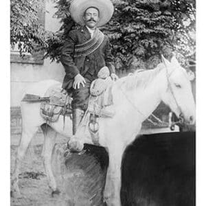 Pancho Villa on Horseback - Art Print