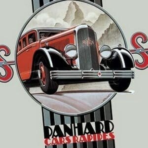 Panhard - Cars Rapides - Art Print