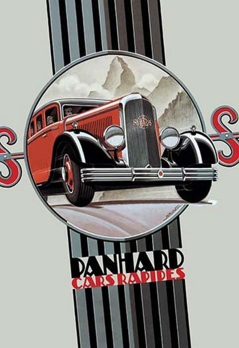 Panhard - Cars Rapides - Art Print