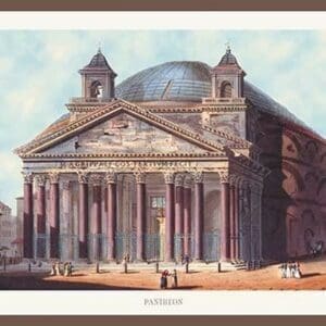 Pantheon by M. DuBourg - Art Print