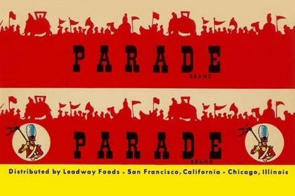 Parade Broom Label - Art Print