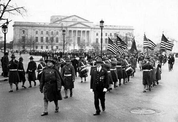 Parade Near Franklin Institute