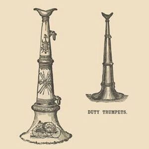 Parade and Duty Trumpets - Art Print