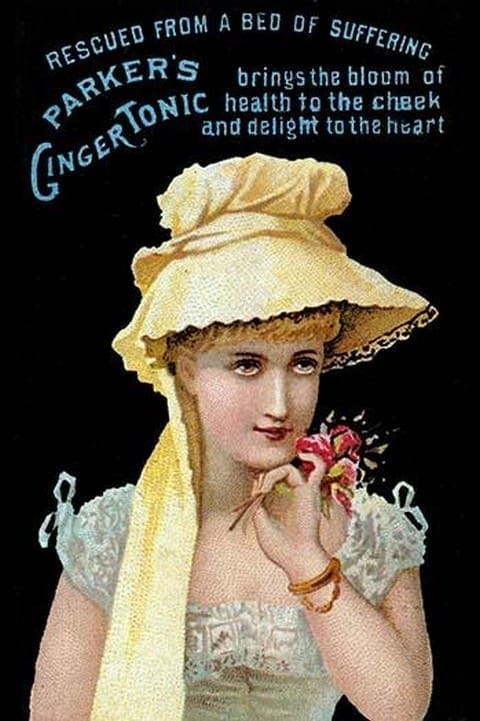 Parker's Ginger Tonic - Bloom of Health - Art Print