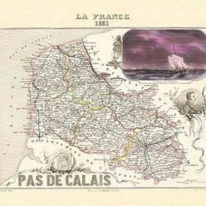 Pas de Calais by Par M. Vuillemin - Art Print