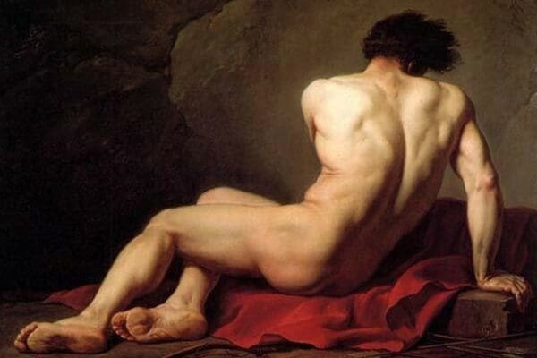 Patroclus by Jacques-Louis David - Art Print