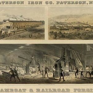 Patterson Iron Company by Atwater - Art Print