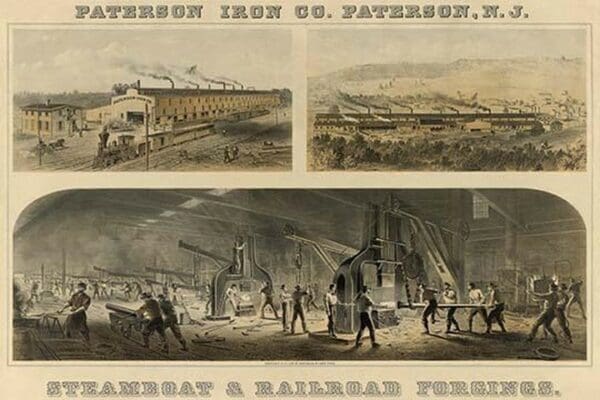 Patterson Iron Company by Atwater - Art Print